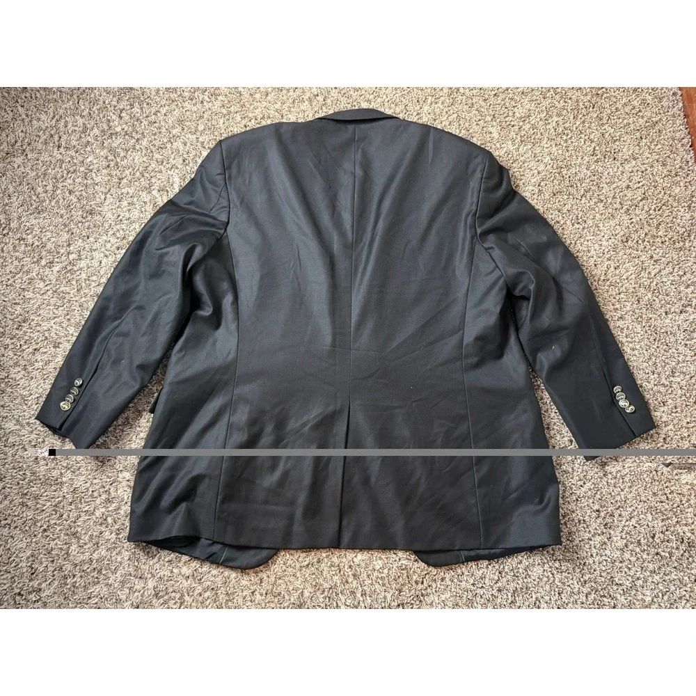 Brooks Brothers‎ Madison SAXXON Men's 48R Black 2 Button Blazer Jacket
